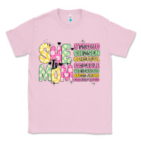 Bubblegum Pink she is mom Classic Tee - JahusDesignShop