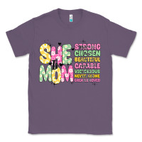 Lavender she is mom Classic Tee - JahusDesignShop