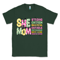 Sports Green she is mom Classic Tee - JahusDesignShop