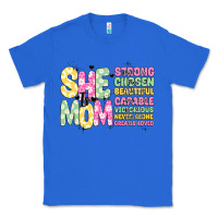True Royal she is mom Classic Tee - JahusDesignShop