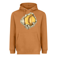Meerkat softball Heavyweight Hoodie - MaliasSmallBusiness