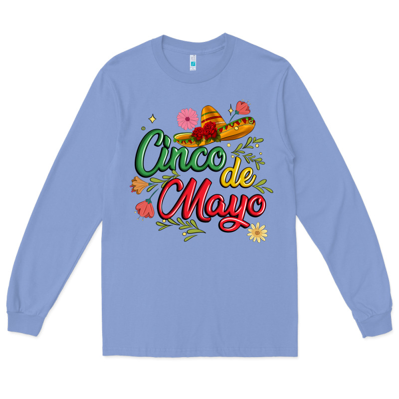 Cinco De Mayo Long Sleeve Tee by JahusDesignShop | Teevron