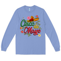 Colony Blue cinco de mayo Long Sleeve Tee - JahusDesignShop