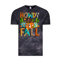 Cloud Black howdy fall Vintage Tee - Zillion Design Studio
