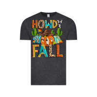 Vintage Black howdy fall Vintage Tee - Zillion Design Studio