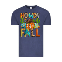 Vintage Denim howdy fall Vintage Tee - Zillion Design Studio