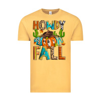 Vintage Mustard howdy fall Vintage Tee - Zillion Design Studio