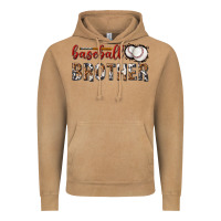 Vintage Camel baseball brother with leopard Vintage Hoodie - texasbilliewilder