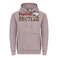 Vintage Zinc baseball brother with leopard Vintage Hoodie - texasbilliewilder