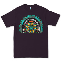 Plum gemstone sunflower  rainbow Premium Tee - Artiststas