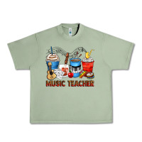Oil Green music teacher coffee cups Urban Heavy Tee - Zillion Design Studio