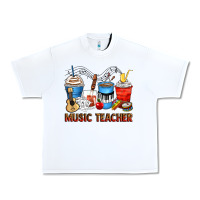 White music teacher coffee cups Urban Heavy Tee - Zillion Design Studio