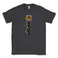 Smoke autism mama sunflower black Classic Tee - JahusDesignShop