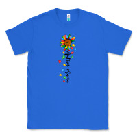 True Royal autism mama sunflower black Classic Tee - JahusDesignShop