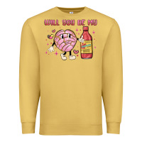 Antique Gold will you be my Premium Sweatshirt - MaliasSmallBusiness
