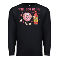 Black will you be my Premium Sweatshirt - MaliasSmallBusiness