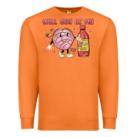 Carrot will you be my Premium Sweatshirt - MaliasSmallBusiness