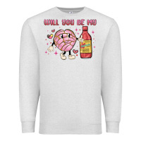 Oatmeal Heather will you be my Premium Sweatshirt - MaliasSmallBusiness