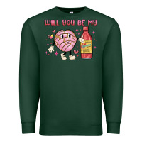 Sports Green will you be my Premium Sweatshirt - MaliasSmallBusiness