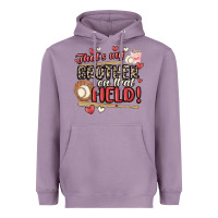 Lavender that's my brother on that field  baseball Heavyweight Hoodie - MaliasSmallBusiness