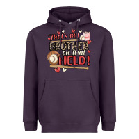Plum that's my brother on that field  baseball Heavyweight Hoodie - MaliasSmallBusiness