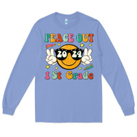 Colony Blue peace out 2024 1st grade Long Sleeve Tee - JahusDesignShop
