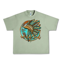 Oil Green wild soul Urban Heavy Tee - BarkalooDesign