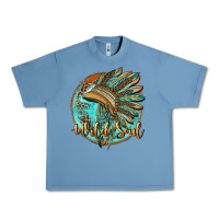 Pebble Blue wild soul Urban Heavy Tee - BarkalooDesign