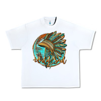 White wild soul Urban Heavy Tee - BarkalooDesign