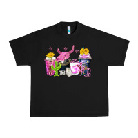 Black neon western coffee cups Urban Heavy Tee - Zillion Design Studio