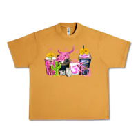 Peanut Butter neon western coffee cups Urban Heavy Tee - Zillion Design Studio