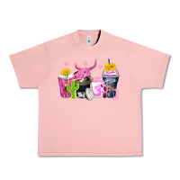 Salmon neon western coffee cups Urban Heavy Tee - Zillion Design Studio