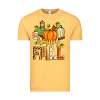 Vintage Mustard happy fall Vintage Tee - Zillion Design Studio