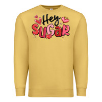 Antique Gold hey sugar valentines day Premium Sweatshirt - MaliasSmallBusiness