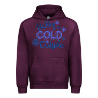 Mauve Wine Baby It s Cold Outside Urban Hoodie - Bettercallsaul