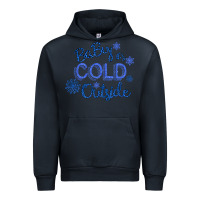 Navy Baby It s Cold Outside Urban Hoodie - Bettercallsaul