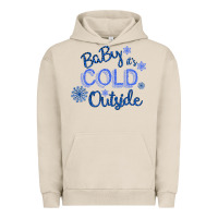 Pigment French Oak Baby It s Cold Outside Urban Hoodie - Bettercallsaul