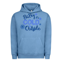 Pigment Pebble Blue Baby It s Cold Outside Urban Hoodie - Bettercallsaul