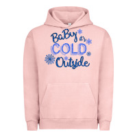 Pigment Salmon Baby It s Cold Outside Urban Hoodie - Bettercallsaul