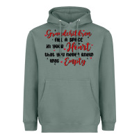Sage grandchildren fill a space in your heart Heavyweight Hoodie - MaliasSmallBusiness