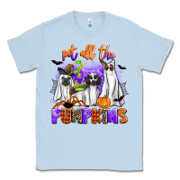 Dusty Blue pet all the pupkins Classic Tee - AdoDesignShop