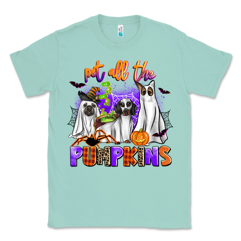 Pet All The Pupkins Classic Tee by AdoDesignShop | Teevron