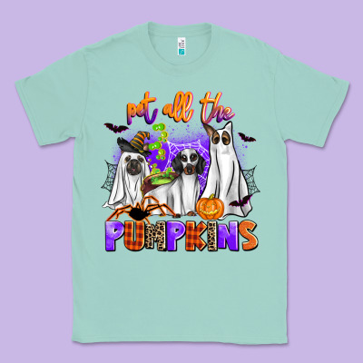 Pet All The Pupkins Classic Tee Designed By Adodesignshop