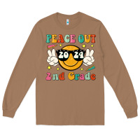 Toasted Coconut peace out 2024 2nd grade Long Sleeve Tee - JahusDesignShop
