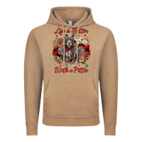 Vintage Coffee Christmas life is better with a pittie Vintage Hoodie - JahusDesignShop