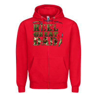 Red reel great dad Zipper Hoodie - Artiststas