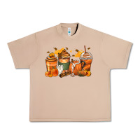 Burro pumpkin spice latte coffee cups Urban Heavy Tee - Zillion Design Studio