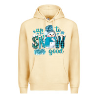 Pina Colada up to snow good and cute snowman Premium Hoodie - BundleAndBundleShop