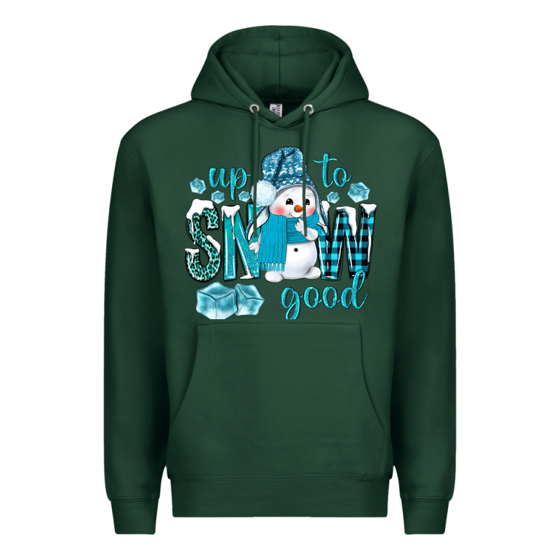 Up To Snow Good And Cute Snowman Premium Hoodie by BundleAndBundleShop | Teevron