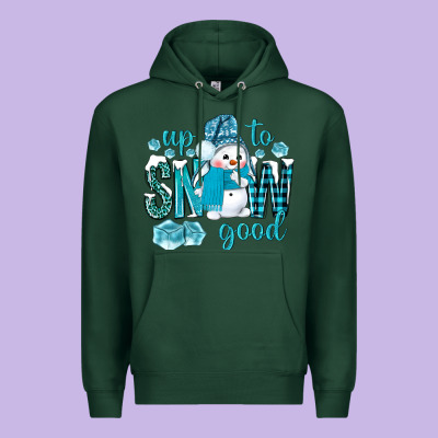 Up To Snow Good And Cute Snowman Premium Hoodie Designed By Bundleandbundleshop